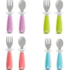 Munchkin Garfo e colher Rase Toddler 1PK (variedade dinâmica) New