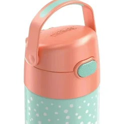 Thermos Garrafa de água térmica FUNtainer de 12 onças com alça de fiança Delícia pastel (pontos) Clearance