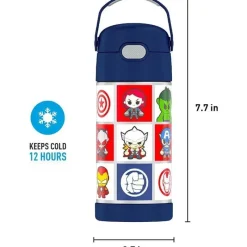 Thermos Garrafa Funtainer 12 Oz, Vingadores Hot