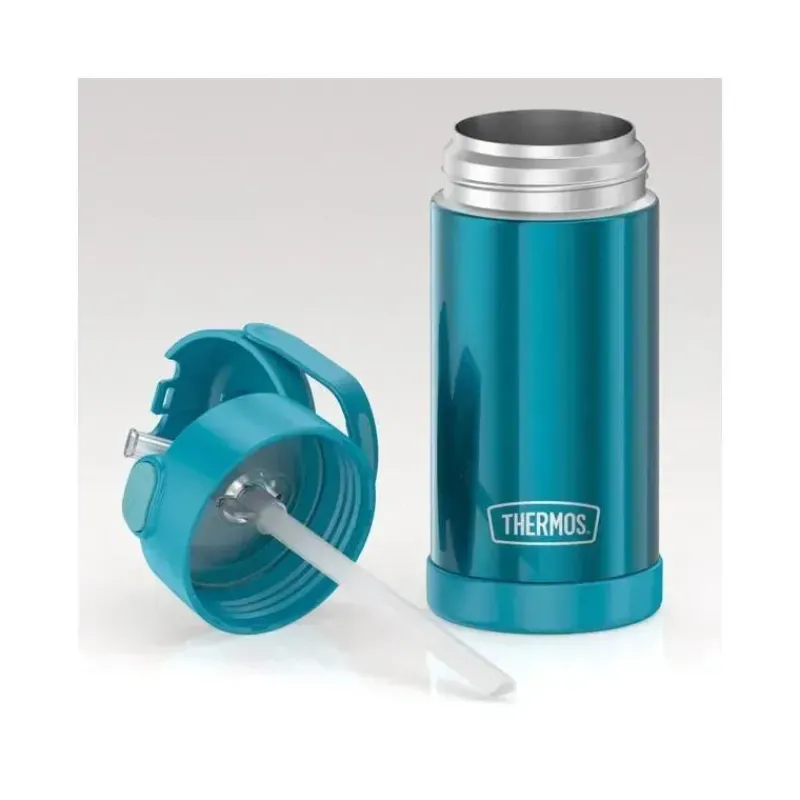 garrafa_trmica___onas_gar_SKUT3wg9u9P_1.webp Thermos Garrafa térmica - 12 onças. Garrafa de Funtainer® não licenciada de aço inoxidável, azul-petróleo Hot