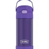 Thermos Garrafa térmica - 12 onças. Garrafa de Funtainer® não licenciada de aço inoxidável, roxa New