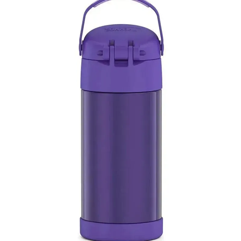 garrafa_trmica___onas_gar_SKUvBcViFHt_1.webp Thermos Garrafa térmica - 12 onças. Garrafa de Funtainer® não licenciada de aço inoxidável, roxa New