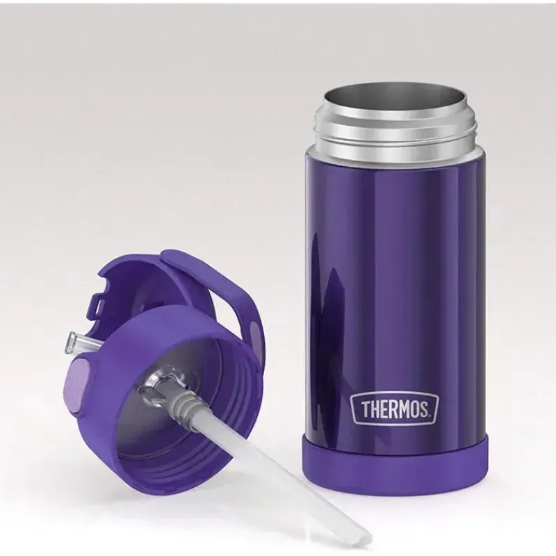 garrafa_trmica___onas_gar_SKUvBcViFHt_4.webp Thermos Garrafa térmica - 12 onças. Garrafa de Funtainer® não licenciada de aço inoxidável, roxa New