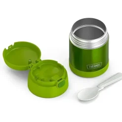 Thermos Garrafa térmica - 10 onças. Jarra de comida funtainer de aço inoxidável, cal Fashion