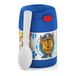 Thermos Garrafa térmica - Frasco de comida para bebê de 10 onças com isolamento - Patrulha Canina Fashion
