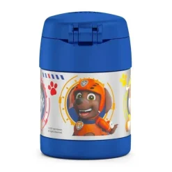 Thermos Garrafa térmica - Frasco de comida para bebê de 10 onças com isolamento - Patrulha Canina Fashion