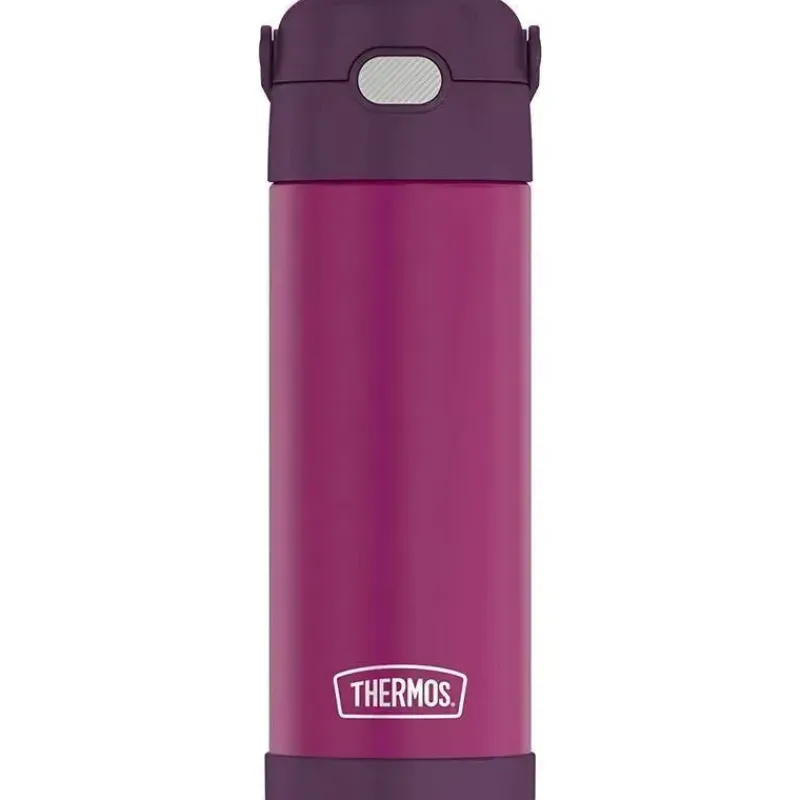 garrafa_trmica__funtainer_SKUqyRBghCl_1.webp Thermos Garrafa térmica - Funtainer 16 onças de aço inoxidável com isolamento a vácuo, vermelho violeta Best