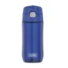 Thermos Garrafa térmica - garrafa de hidratação Funtainer® de plástico de 16 onças com tampa de bico, mirtilo Discount