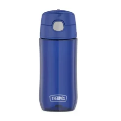 Thermos Garrafa térmica - garrafa de hidratação Funtainer® de plástico de 16 onças com tampa de bico, mirtilo Discount