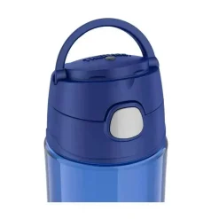 Thermos Garrafa térmica - garrafa de hidratação Funtainer® de plástico de 16 onças com variedade de tampa de bico, tubarões Discount