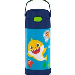 Thermos Garrafa térmica - garrafa funtainer licenciada de 12 onças, bebê tubarão Best