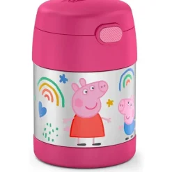 Thermos Garrafa térmica - jarra de comida Funtainer licenciada de 10 onças, Peppa Pig Online