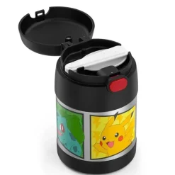 Thermos Garrafa térmica - pote de comida de 10 onças com isolamento a vácuo - Pokémon New