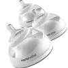 NanoBebe Garrafas de leite materno 3 embalagens, cinza Clearance