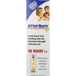 After Burn Gel macio após queimadura, 2 oz Fashion
