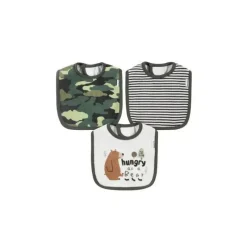Gerber - 3 Pk Terry Babete Menino Urso Tamanho Único New