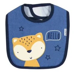Gerber - 3 PK Terry Bib Boy, Raposa, Tamanho Único Online