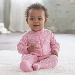 Gerber - Babete Terry Dribbler 3Pk, Rosa Raposa Tamanho Único Menina Clearance