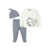 Gerber - Conjunto de 3 peças Leve-me para casa (camisa com punho da luva de encaixe lateral, calça com pés e boné) - Rapaz Rapaz Discount
