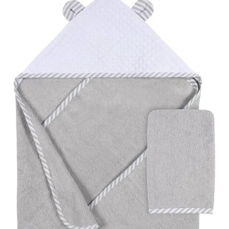 gerber__conjunto_de_toalh_SKUNfDgBQQK_0.webp Gerber - conjunto de toalha com capuz e luva de pano, menino urso Clearance