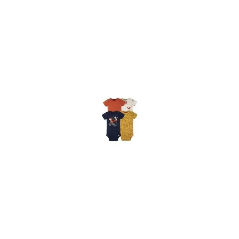 gerber__macaco_de_manga_c_SKUq4yteynR_0.webp Gerber - Macacão de Manga Curta para Bebê 4Pk - Raposa Rapaz New