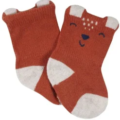 Gerber - Pacote com 6 meias para meninos Fox Wiggle Proof® Jersey Crew, Fox Online
