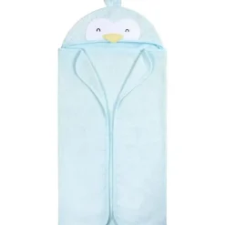 Gerber - Toalha de banho e panos de banho com capuz para bebê, pinguim Clearance