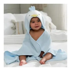 Gerber - Toalha de banho e panos de banho com capuz para bebê, pinguim Clearance