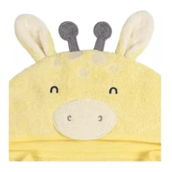 Gerber - Toalha de banho e panos de banho para bebê com capuz, girafa Fashion