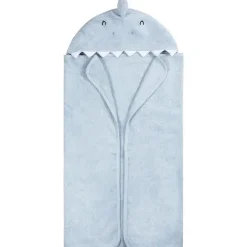 Gerber - Toalha de banho e panos de banho com capuz para bebê, tubarão New