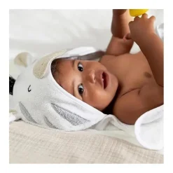 Gerber - Toalha de banho e panos de banho com capuz para bebê, elefante Hot