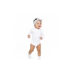 Gerber 3 unidades manga longa 24M branco Hot