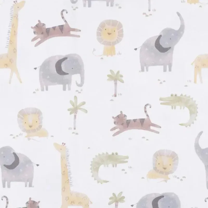 gerber_bedding__pk_knit_c_SKUO08zE6GD_1.webp Gerber Bedding - 1Pk Knit Crib Sheet, Neutral Animals + Geos Neutral Clearance