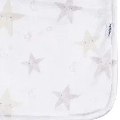 Gerber Bedding - 1Pk 2Ply Cobertor de pelúcia | Neutro Celestial Hot