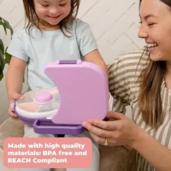 Gobe - Lancheira Infantil com Spinner Destacável, Azul Online