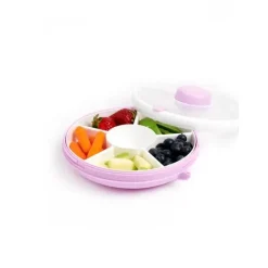 Gobe ​​Kids - Caixa de lanche de viagem pequena com flip, Taro Purple Clearance