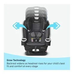Graco - Assento de carro 4 em 1 4Ever DLX SnugLock Grow, Maison Clearance