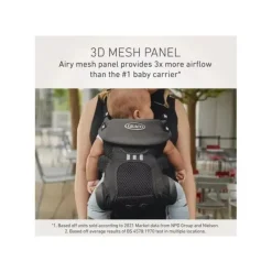 Graco - Carrinho de bebê 4 em 1 Premier Cradle Me Air, preto ônix Hot