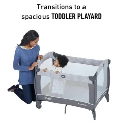 Graco - Pack 'n Play Close2Baby Bassinet Playard, Derby Clearance