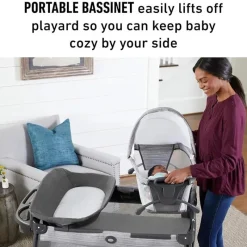 Graco - Pack 'n Play Close2Baby Bassinet Playard, Derby Clearance