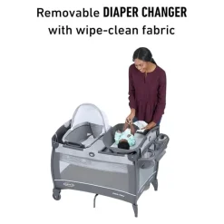 Graco - Pack 'n Play Close2Baby Bassinet Playard, Derby Clearance