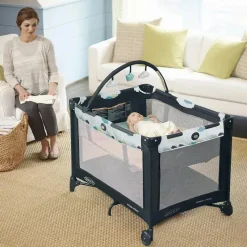 Graco - Pack 'n Play no Playard para viagem, Stratus Fashion