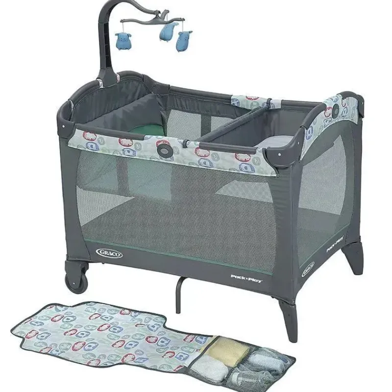 graco__pack_n_play_playar_SKUSpRLmGiR_2.webp Graco - Pack 'N Play Playard para recém-nascidos, trocador e transporte, Manor Best