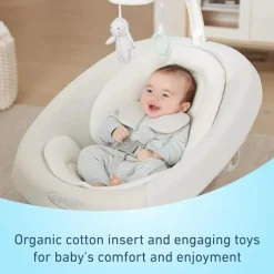Graco - Smartsense Swing com tecnologia de detecção de choro, Rori New