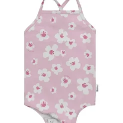 Iplay Green Sprouts - Fato de banho ecológico fácil de trocar para menina, flores grandes Outlet