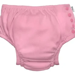 Iplay Green Sprouts - Fralda Reutilizável Eco Snap Swim, Rosa Claro Outlet
