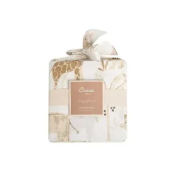 Crane Guindaste – Capa de almofada elástica para troca de bebê, capa de almofada de troca respirável, animal Safari Fashion