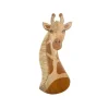 Crane Guindaste - Decoração de berçário de bebê, decoração de parede de animal de madeira para meninos e meninas, girafa Sale