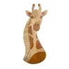 Crane Guindaste - Girafa Decoração de parede de madeira feita à mão Hot