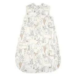 Crane Guindaste Bebê Ezra Woodland Animals Cobertor Vestível de Algodão 0-9Mo Discount